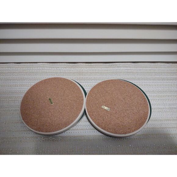 Famous Golf Hole Course Ceramic Coasters Absorbs Liquid Sandstone Set of 4 - Picture 8 of 8